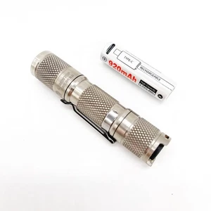 Lumintop Tool AA 3.0 Titanium 900 Lumen EDC Flashlight USB-C 14500 Battery Inclu - Picture 1 of 7