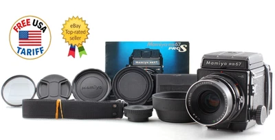 Grid Screen [Near Mint] Mamiya RB67 Pro S Film Camera C 90mm f3.8 Lens From JPN - Image 1 of 4