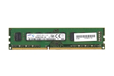 Samsung 4GB 2Rx8 PC3-12800U-11-10-B0 Non ECC Unbuffered Memory M378B5273CH0-CK0 - Image 1 of 2