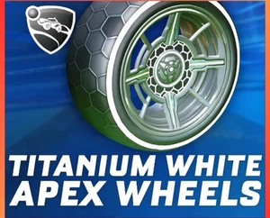 Rocket League  Apex Wheels Titanium White Global All Platforms Key Code - Bild 1 von 1