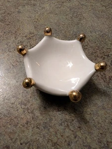 RAR Vintage 1960 Holt Howard Santa King Krone Nussschale ~ Schauen Sie sich diese an! - Bild 1 von 8