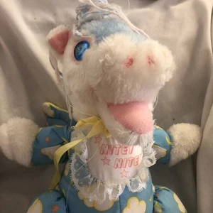 Vintage Plush Nitey Nite Horse - Commonwealth - Picture 1 of 6