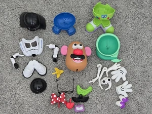 Hasbro Mr Potato Head Ersatzteile 32 Teile Konvolut Star Wars, Buzz, Meerjungfrau - Bild 1 von 7