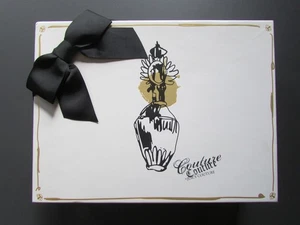Juicy Couture Aufbewahrungsbox Scottie Tissue Schmuck Kosmetik Karton Neu mit Etikett Vintage - Bild 1 von 16