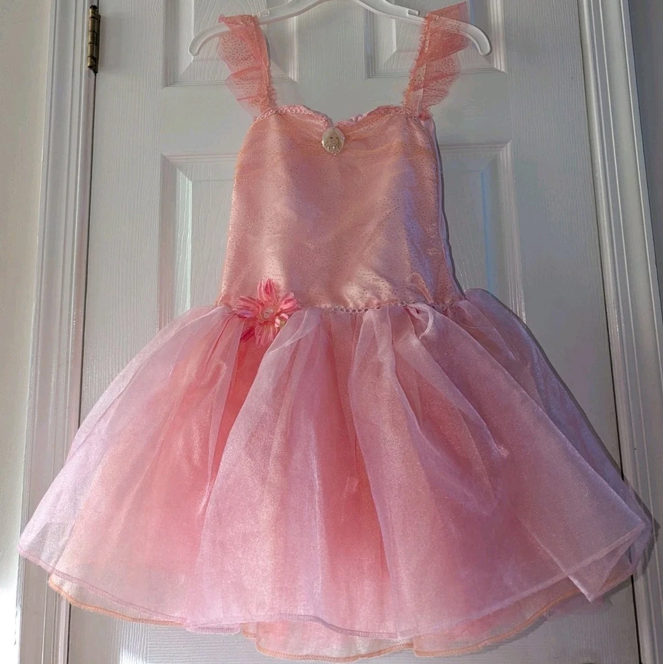 Creative Designs 4-6x Fantasy Play Costume Sleeveless Dress Pink Princess Barbie - Image 1 of 4