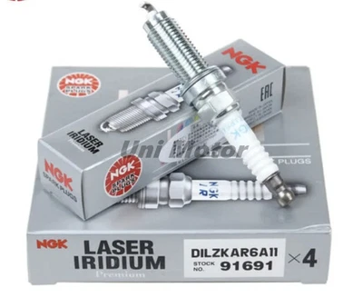 22401-1KT1B 4 pcs OEM NGK Spark Plugs For Nissan Alitma NV200 Sentra 2007-2014 - Image 1 of 4