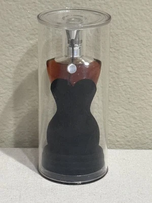 Vestido de terciopelo negro Jean Paul Gaultier edición limitada Perfume 3.3 EDT Foto 1 de 4