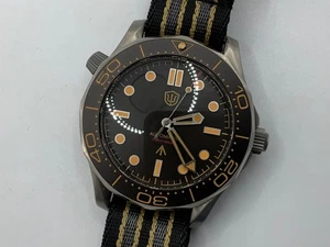 WATCHDIVES TITANIUM SEA-MASTER AUTOMATIK 42MM 200M TAUCHERUHR - Bild 1 von 9