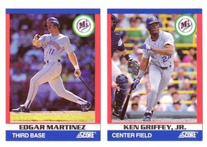 1991 Score SuperStars SEATTLE MARINERS Team Set - Bild 1 von 2