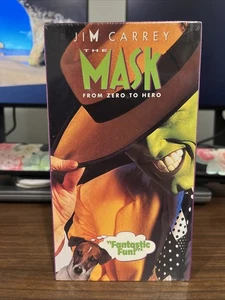 The Mask VHS Movie 1995 Jim Carrey Sealed Brand New - Picture 1 of 5