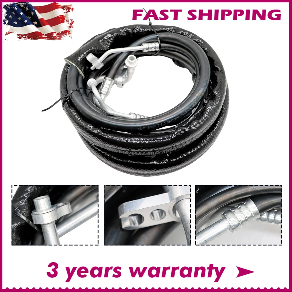 AT34653 Rear AC Air Conditioning Line For GMC Acadia Traverse Enclave 2007-2017 - Image 1 of 4