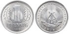 Deutschland - DDR 1 Pfennig 1948-1990 - Aluminium - verschiedene Jahrgänge