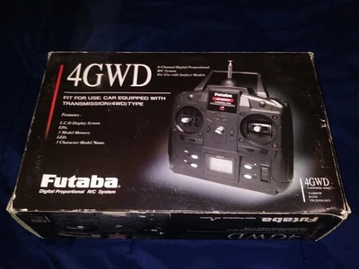 Futaba 4WD Digital Proportional 4 Channel 4GWD tamiya hilux hilift am27 - Image 1 of 4