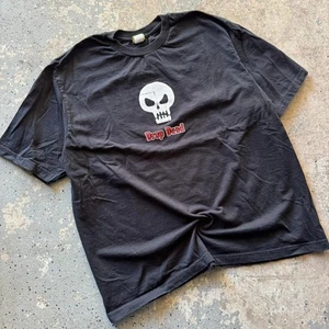 Vintage Halloween “It’s the Thing” Drop Dead Skull Graphic T-Shirt XL - Picture 1 of 5