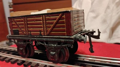 RARE  - BING - Gauge 1 Freight car - Prewar item / Excellent condition - Image 1 of 4