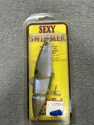 Discontinued Strike King Sexy Swimmer Jointed Swimbait Fishing Lure - Image 1 of 4