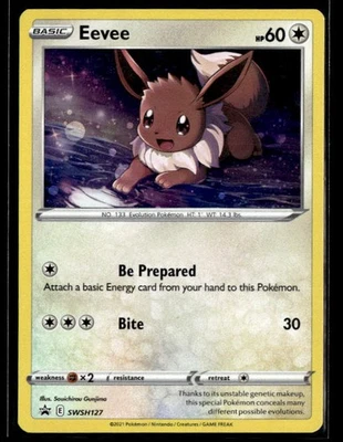 SWSH: Sword & Shield Promo Cards #SWSH127 Eevee - Image 1 of 2
