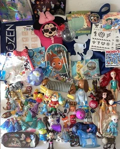 HUGE Disney Pixar Toy Figure Lot 100+ Vinyl Frozen Mickey Collectibles Vintage  - Picture 1 of 5