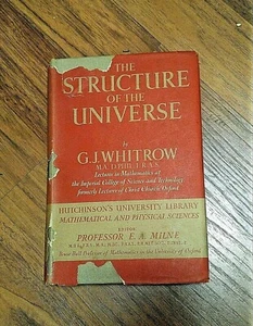 The Structure of the Universe (1949) SIGNED by author G. J. Whitrow -- cosmology - Picture 1 of 10