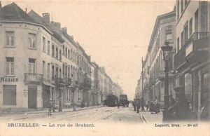 Belgique - SAINT-JOSSE-TEN-NOODE (Brux.-Cap.) La rue de Brabant - Tram - Bild 1 von 2