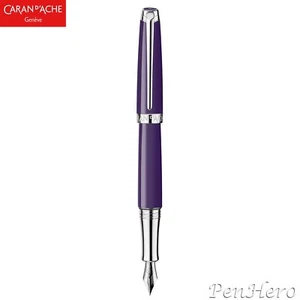 Caran d'Ache Leman Lilac Fountain Pen Broad 4799.120 - Picture 1 of 3