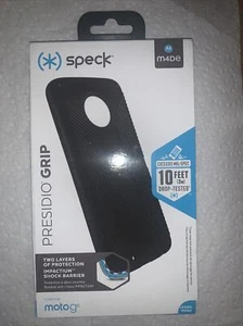 Speck Presidio Grip Phone Case for Motorola Moto G6 - Black - Picture 1 of 1