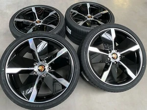 21" Original Porsche Taycan 4S Turbo S Exclusivas Diseño Llantas de Verano Nuevo - Imagen 1 de 12