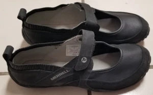 Merrell Pure Leather Glove schwarze Damenschuhe, Größe 7,5, schwarz - Bild 1 von 7