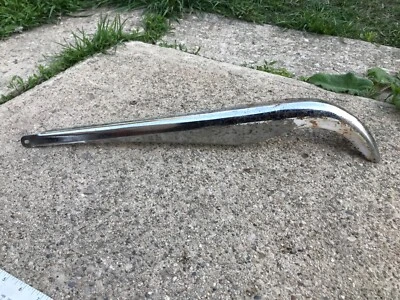 Protector de cadena forro espacial cromado años 60 era DECENTE  Foto 1 de 4