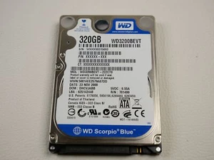 Western Digital WD3200BEVT-22ZCT0 HDD 320GB Festplatte Hard Disk Drive - Picture 1 of 3