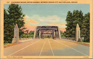 Clackamas Bridge, Super Highway, Between Oregon City and Portland - Picture 1 of 2