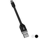 Câble USB vers Lightning 10 cm Couleur - Noir