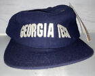 Vtg Georgia Tech Yellow Jackets Strapback Hat Cap Ncaa College Nwt Deadstock