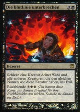 The Bloodline interrupt Foil/Sever the Bloodline | NM | Innistrad | Ger |