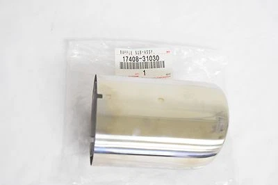 GENUINO LEXUS IS250 IS350 CROMO SILENCIADOR ESCAPE TUBO PUNTA 17408-31030 OEM Foto 1 de 2