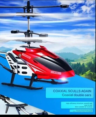 KIDS RC HELICOPTER REMOTE CONTROL LARGE OUTDOOR AIRPLANES, BEST GIFT! 3.5CH - Image 1 of 4