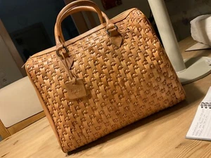 Damen leder Tasche SPIGA ITALY. gr. ca. b. 35cm. h. 29cm. t. 15cm - Bild 1 von 4