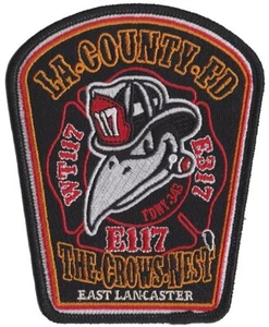 LA County Station 117 The Crows Nest Fire Patch NEW - Picture 1 of 1