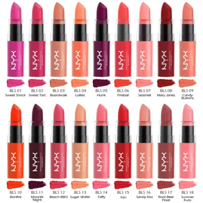 1 NYX Butter Lipstick - Satin Finish "Pick Your 1 Color" *Joy's cosmetics* - Image 1 of 4
