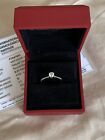 9Ct White Gold Forever Diamond 027 Carat Engagement Ring Size K Certified