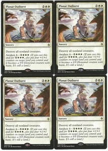 MTG Planar Outburst x4 Battle for Zendikar Rare NM - Picture 1 of 1