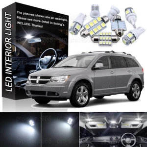 For 2009 - 2018 Dodge Journey LED Lights Interior Package Kit 6000K WHITE 8PCS - Picture 1 of 8