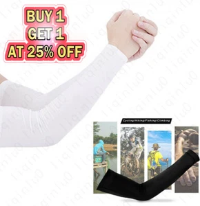 1 Paar 2 Stück Kühlarm Sleeves Fahrrad Abdeckung UV Sonnenschutz Outdoor Sport - Bild 1 von 10