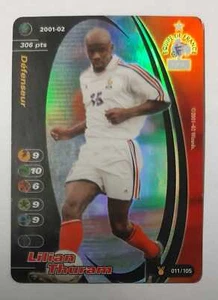 FOOTBALL CHAMPIONS 2001-02 Lilian Thuram 011/105 Equipe de FRANCE FOIL - Foto 1 di 1