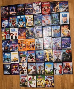 Kids Childrens DVD Lot Huge Pick Choose You Own Movies Combined Shipping Disney - Picture 1 of 9