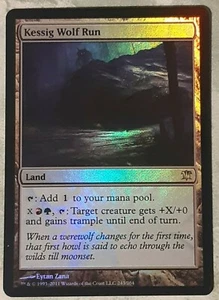 Garenne au Loup de Kessig PREMIUM / FOIL - English Kessig Wolf Run - Magic mtg - Bild 1 von 1