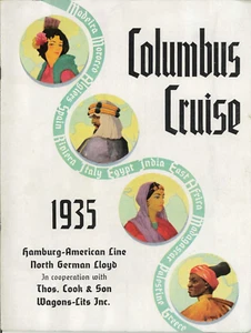Hamburg-American Line, North German Lloyd, Columbus Cruise 1935 - Picture 1 of 6