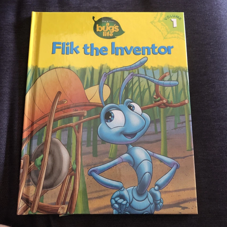 Hard Cover Book a Bugs Life 8 X 10 Flik The Inventor Case of 72