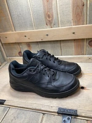 Zapatos para caminar New Balance 812 para hombre talla 9,5D de cuero negro MW812BK Foto 1 de 4