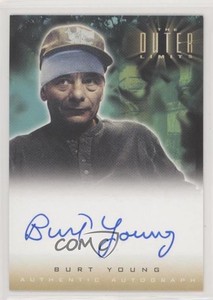 2003 The Outer Limits: Sex Cyborgs & Science Fiction Burt Young #A9 Auto 4et